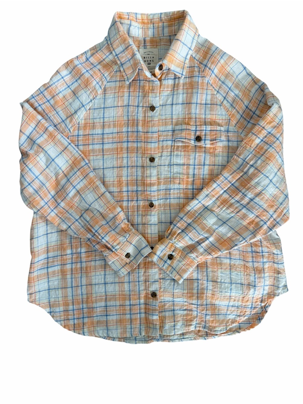 Billabong Women’s Plaid Shirt - Picture 4 of 6